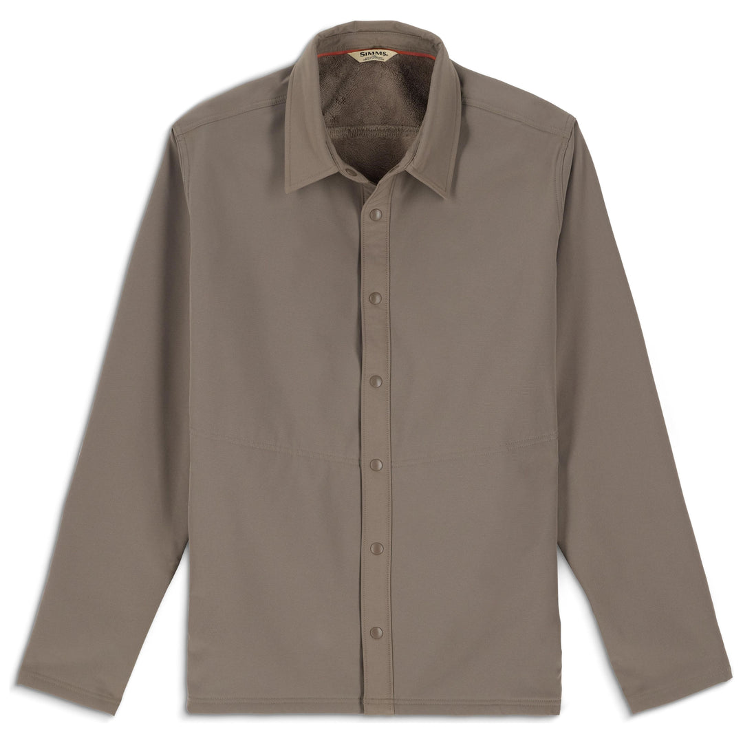 Simms Men's Harbor Shacket Sturgeon Image 01