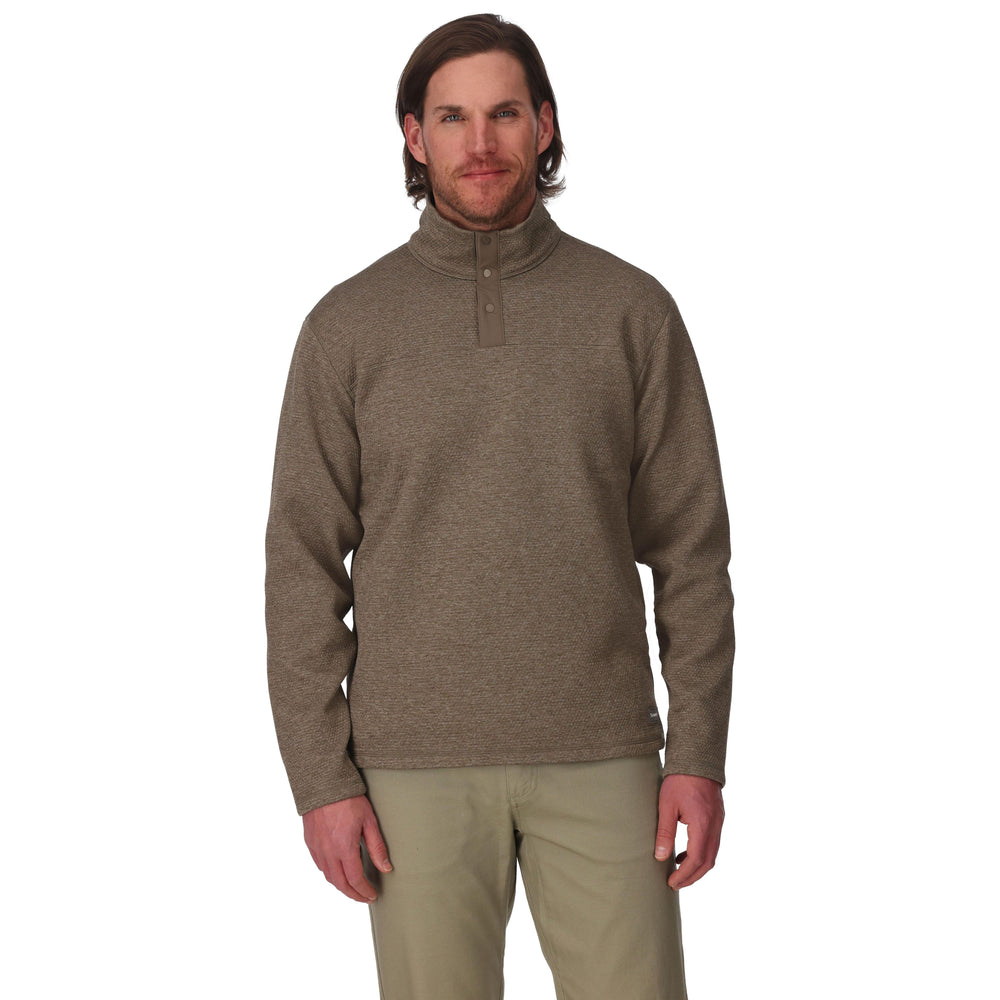 Simms Men's Harbor Sweater Sturgeon Heather Image 02