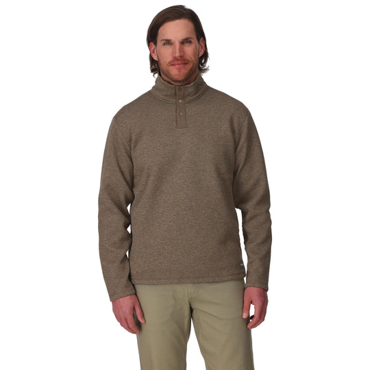 Simms Men's Harbor Sweater Sturgeon Heather Image 02