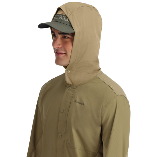 Simms Men's Intruder Hoody Bay Leaf Image 04