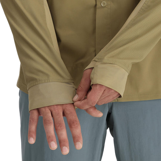 Simms Men's Intruder Hoody Bay Leaf Image 07