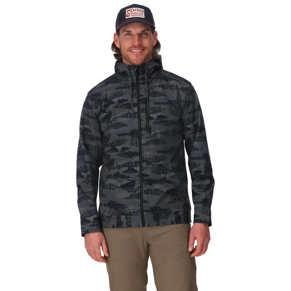 Simms Men's Rogue Hoody Shroud Black Image 02
