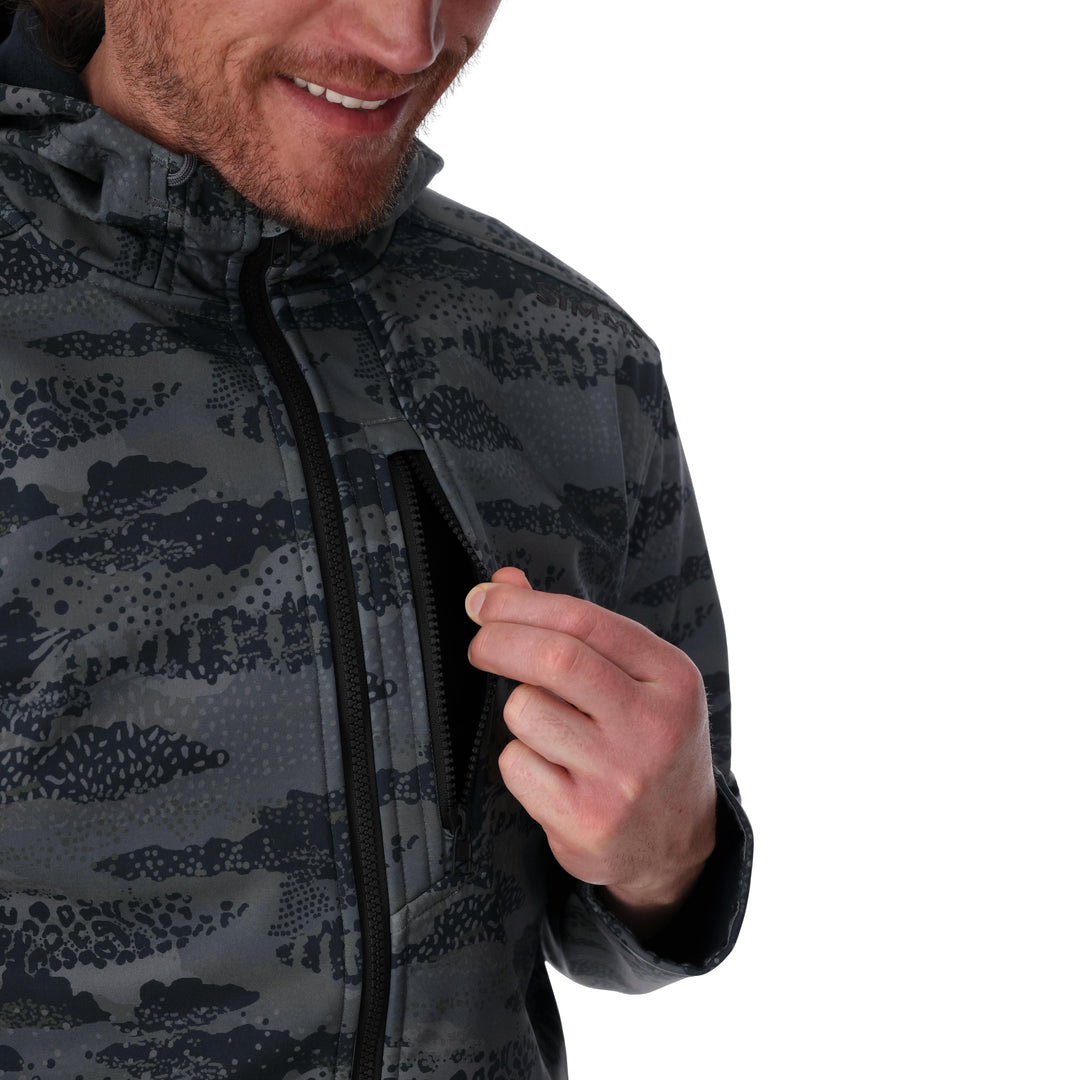 Simms Men's Rogue Hoody Shroud Black Image 06