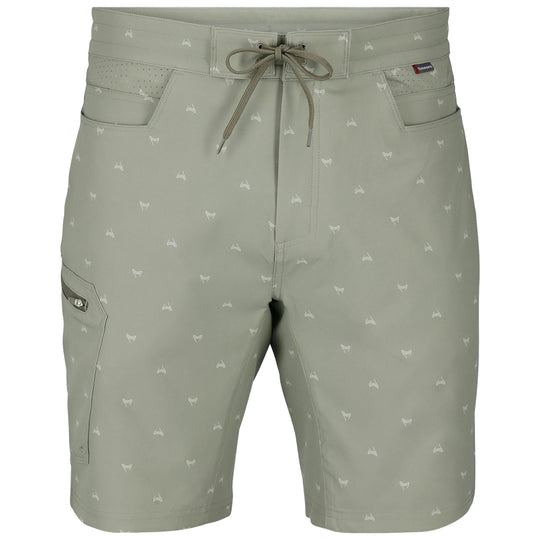 Simms Men's Seamount Board Shorts Fishtail Pale Pine Image 01