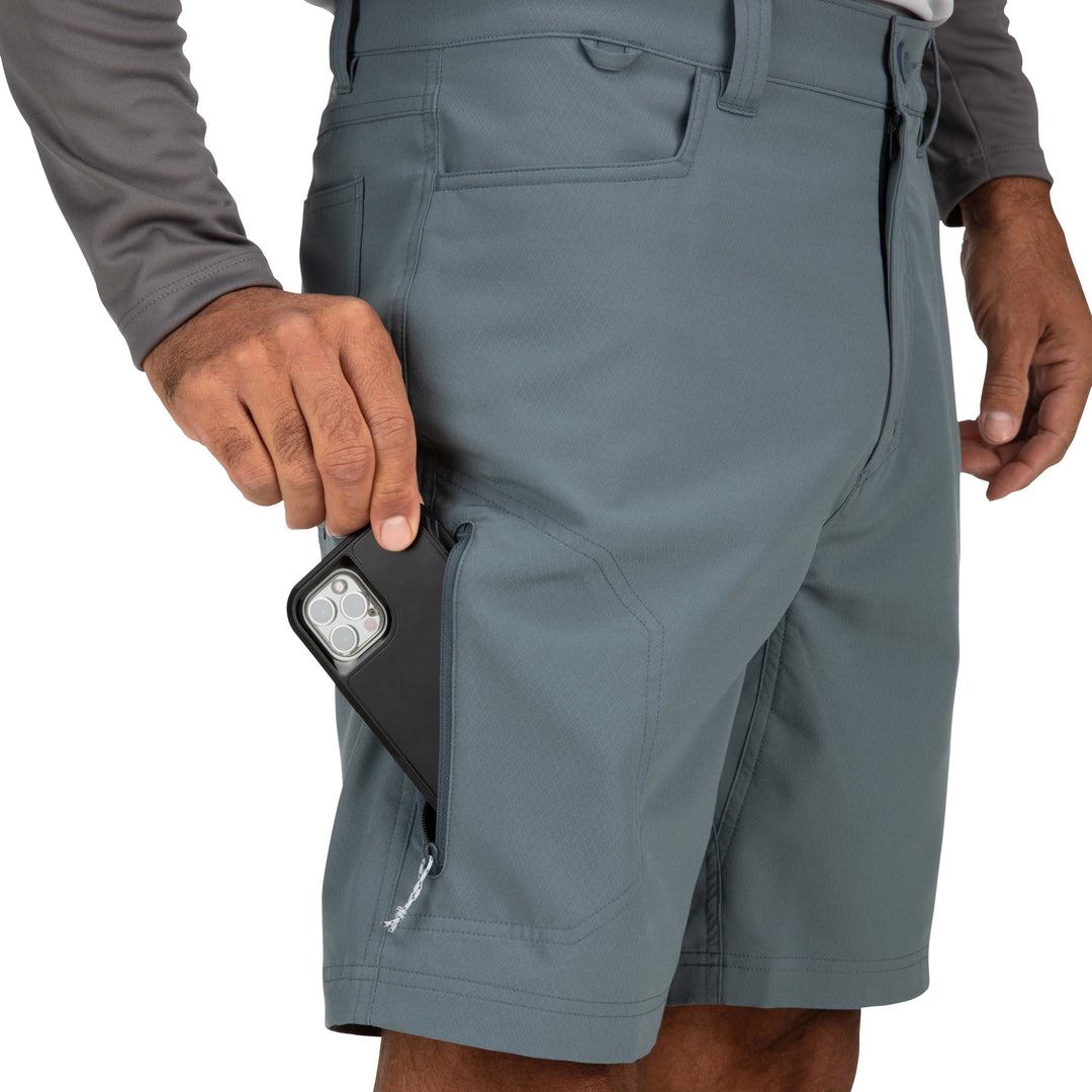 Simms Men's Skiff Shorts Storm Image 07