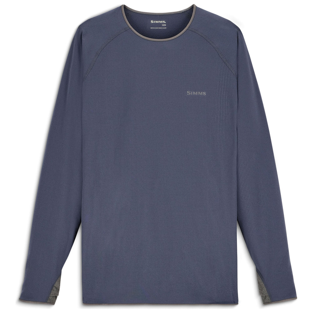 Simms Men's Strata 200 LS Crew Selvedge Image 01