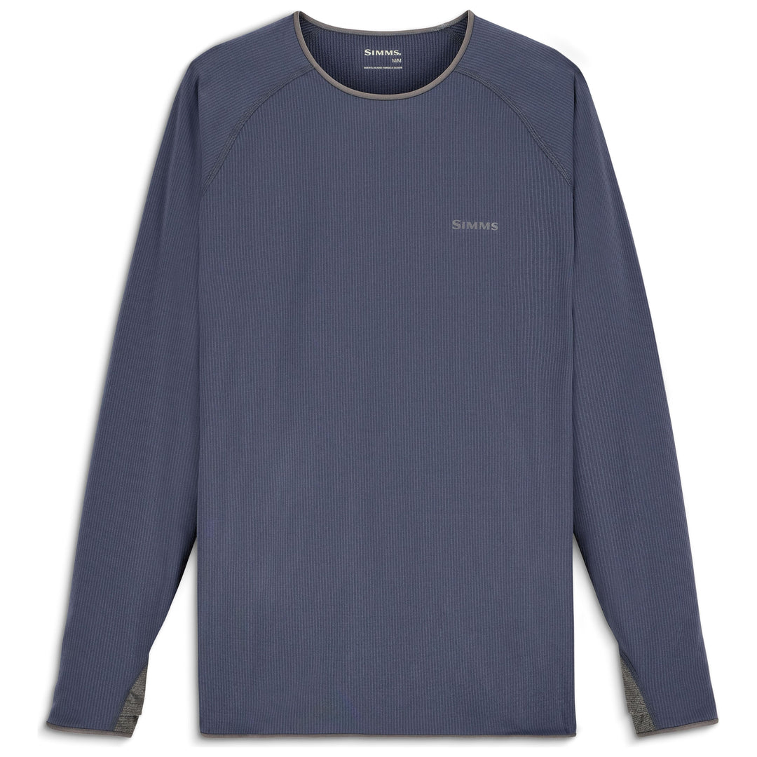 Simms Men's Strata 200 LS Crew Selvedge Image 01