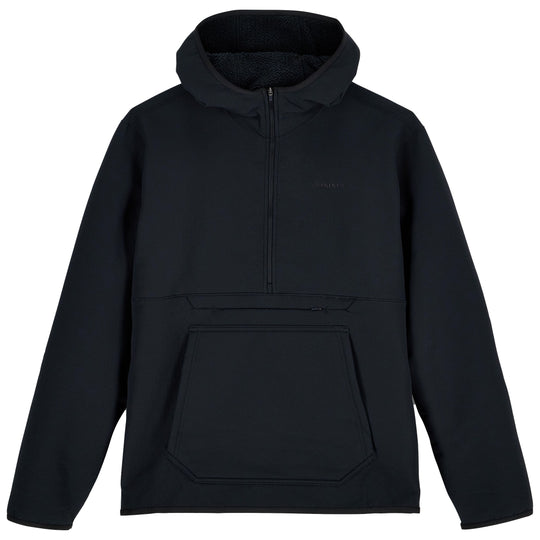 Simms Men's Strata 330 Half-Zip Hoody Black Image 01