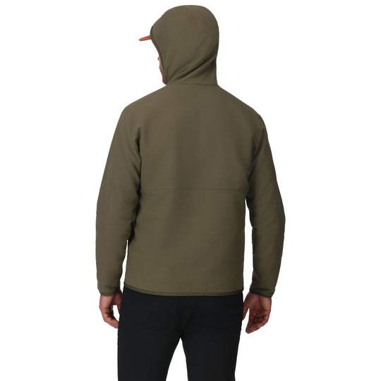 Simms Men's Strata 330 Half-Zip Hoody Loden Image 03