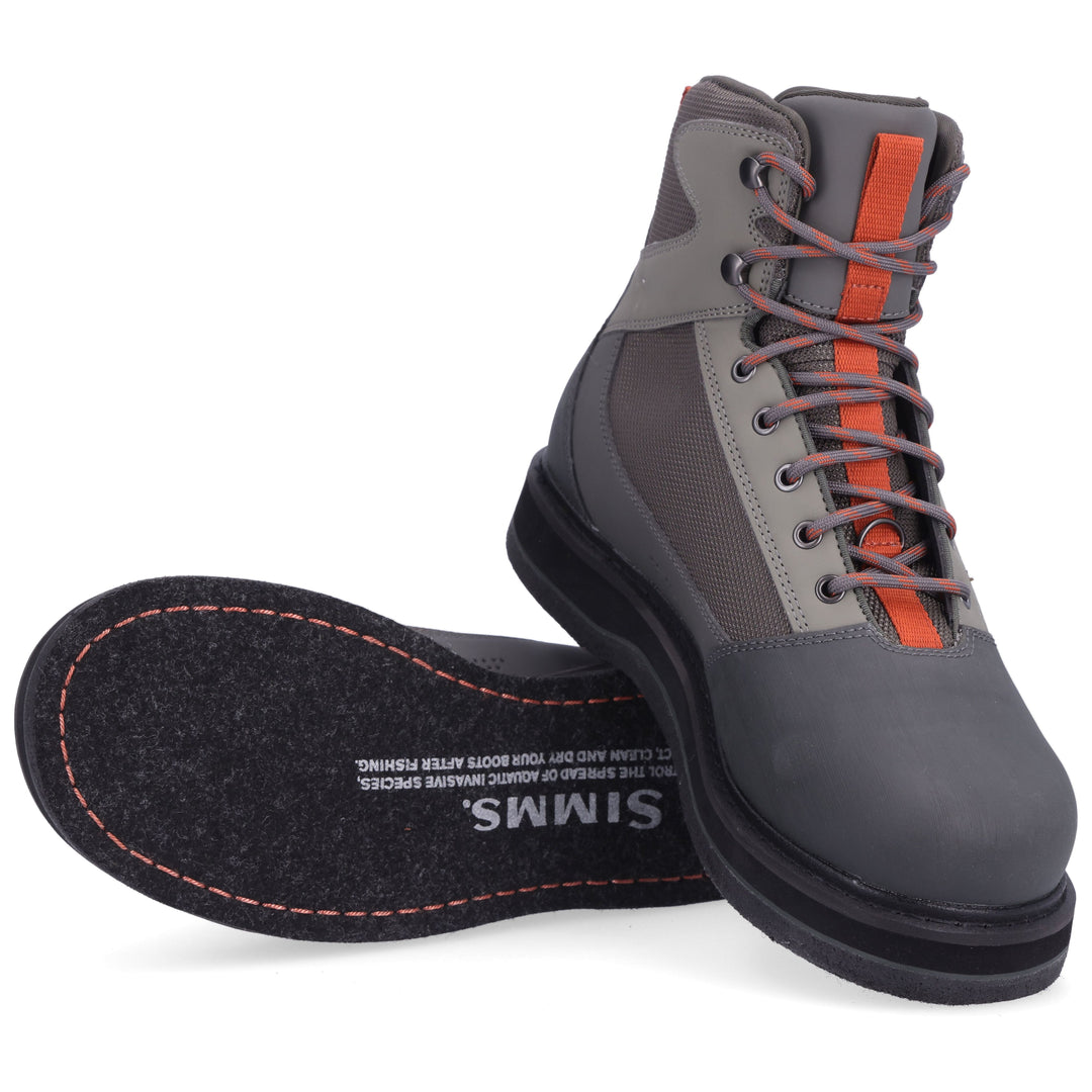 Simms Men's Tributary Boot - Felt Basalt Image 31
