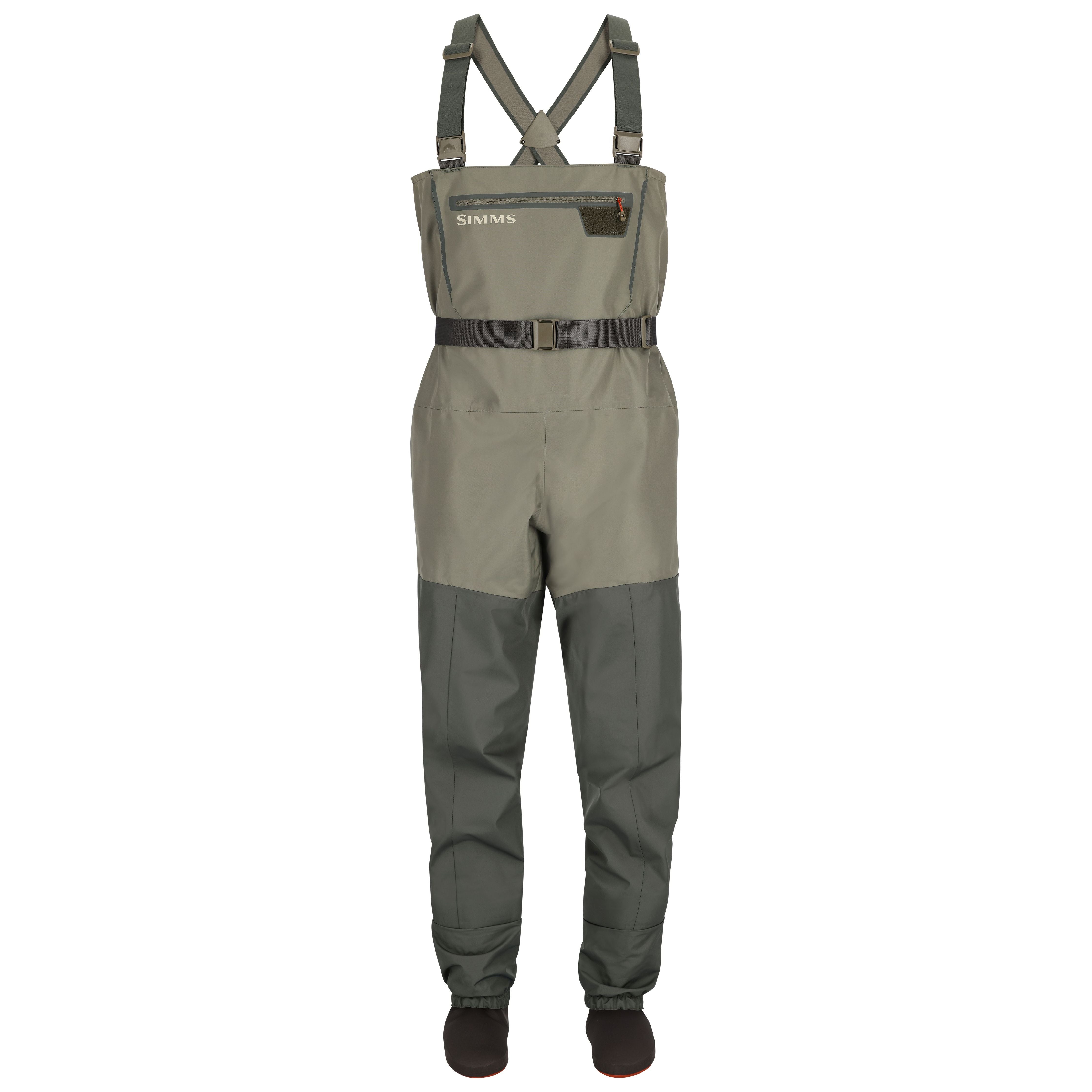 Simms Men's Tributary Stockingfoot Basalt Image 01