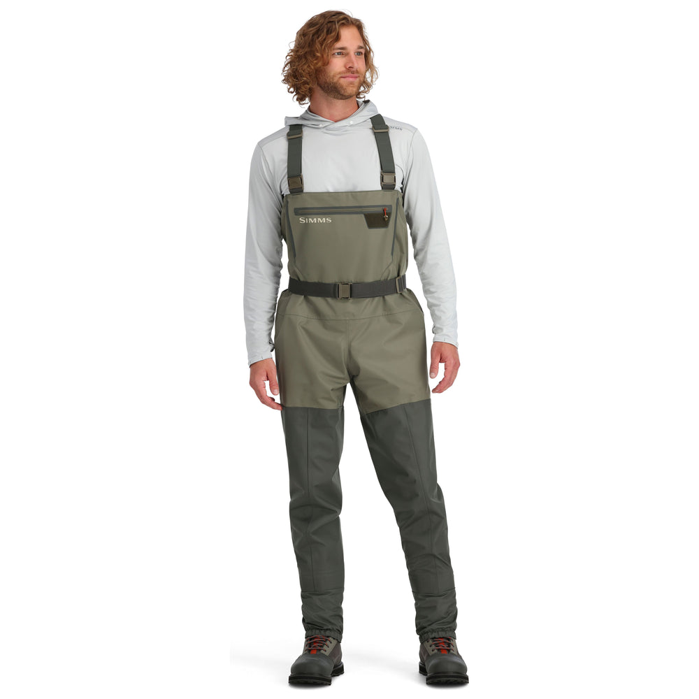Simms Men's Tributary Stockingfoot Basalt Image 02