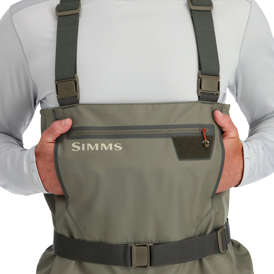 Simms Men's Tributary Stockingfoot Basalt Image 04
