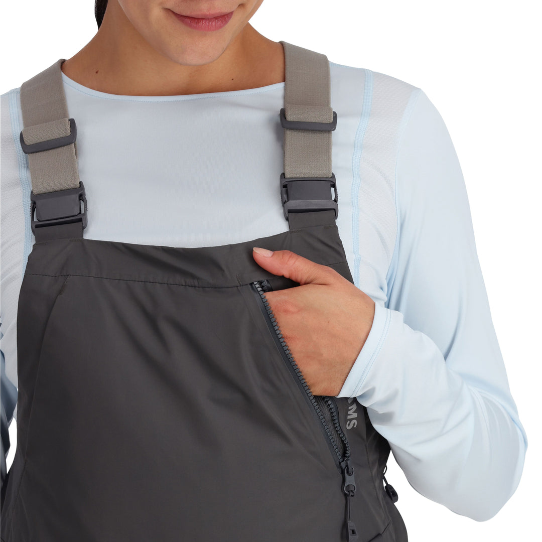 Simms Women's Challenger Bib Slate Image 05