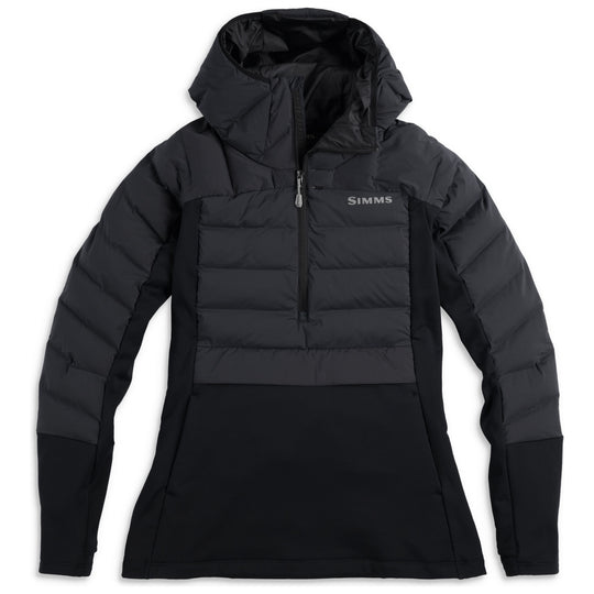 Simms Women's ExStream Pull-Over Hoody Black Image 02