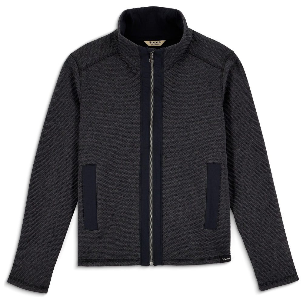 Simms Women's Harbor Fleece Black Heather Image 01