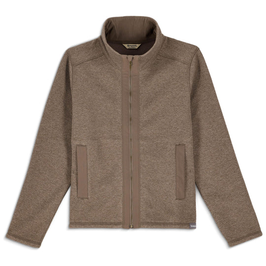 Simms Women's Harbor Fleece Sturgeon Heather Image 01