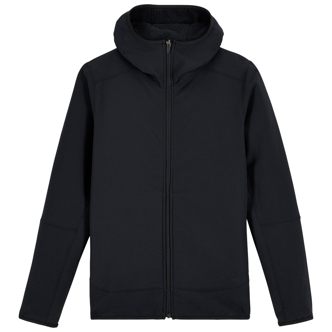 Simms Women's Strata 330 Full-Zip Hoody Black Image 01