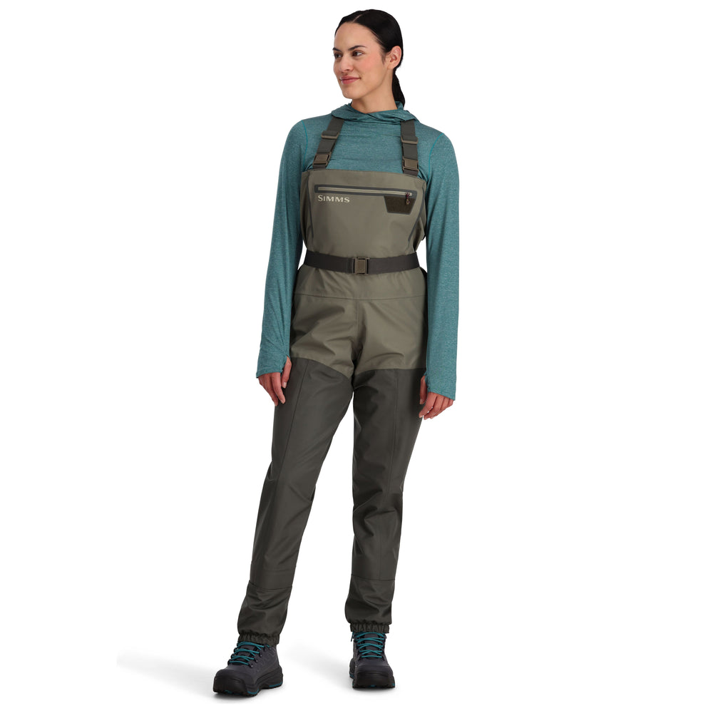 Simms Women's Tributary Stockingfoot Basalt Image 02