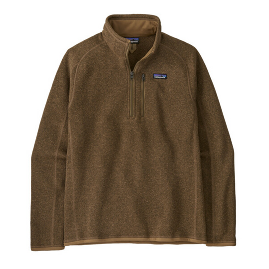 Patagonia Men's Better Sweater 1/4-Zip Fleece - Coriander Brown