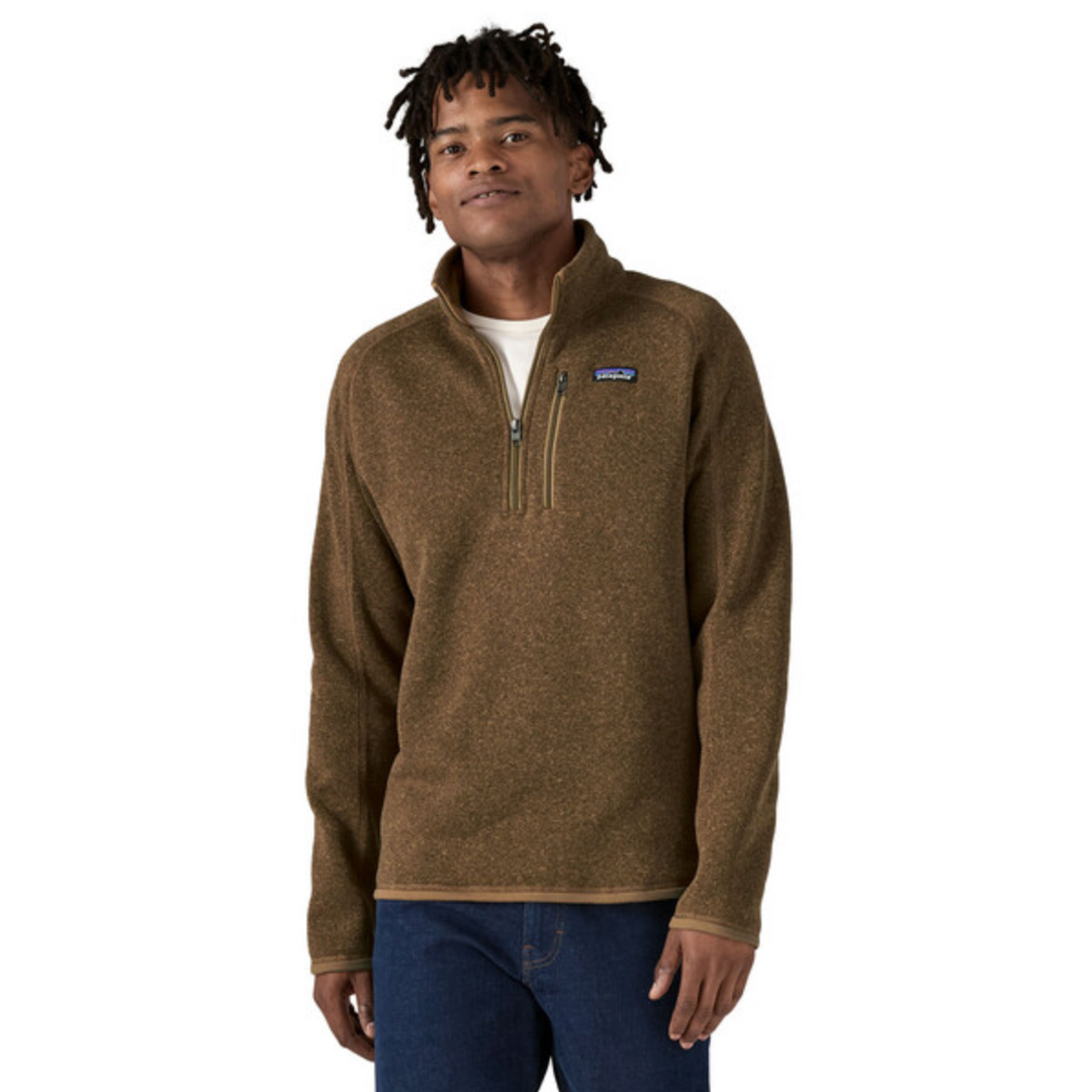 Patagonia Men's Better Sweater 1/4-Zip Fleece - Coriander Brown