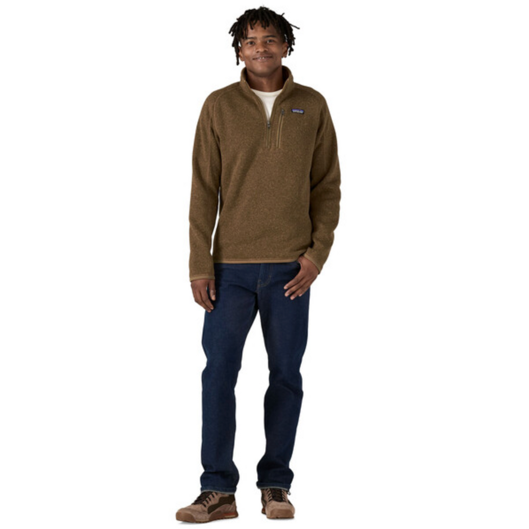 Patagonia Men's Better Sweater 1/4-Zip Fleece - Coriander Brown