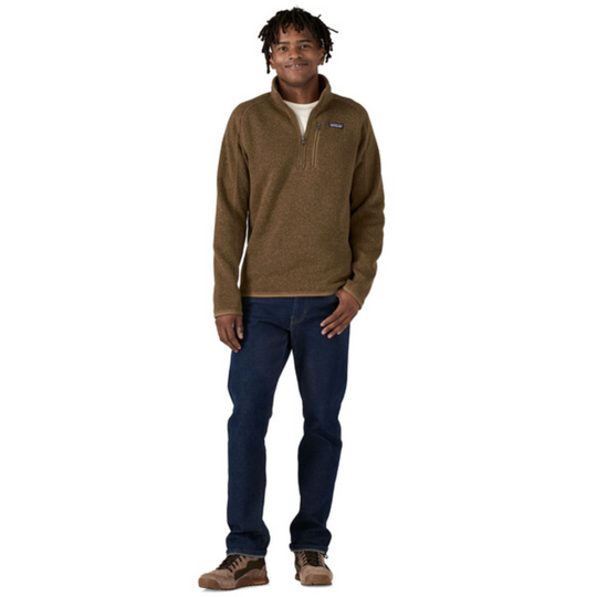 Patagonia Men's Better Sweater 1/4-Zip Fleece - Coriander Brown