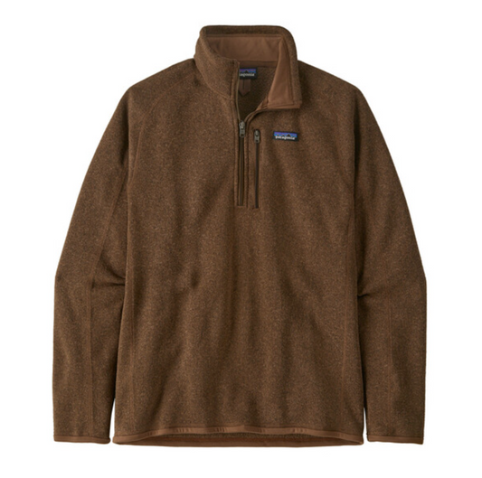 Patagonia Men's Better Sweater® 1/4-Zip Fleece - Moose Brown
