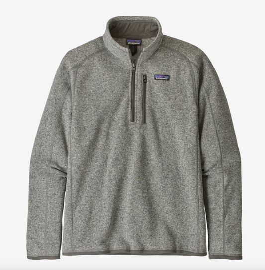 Patagonia Men's Better Sweater® 1/4-Zip Fleece - Stonewash