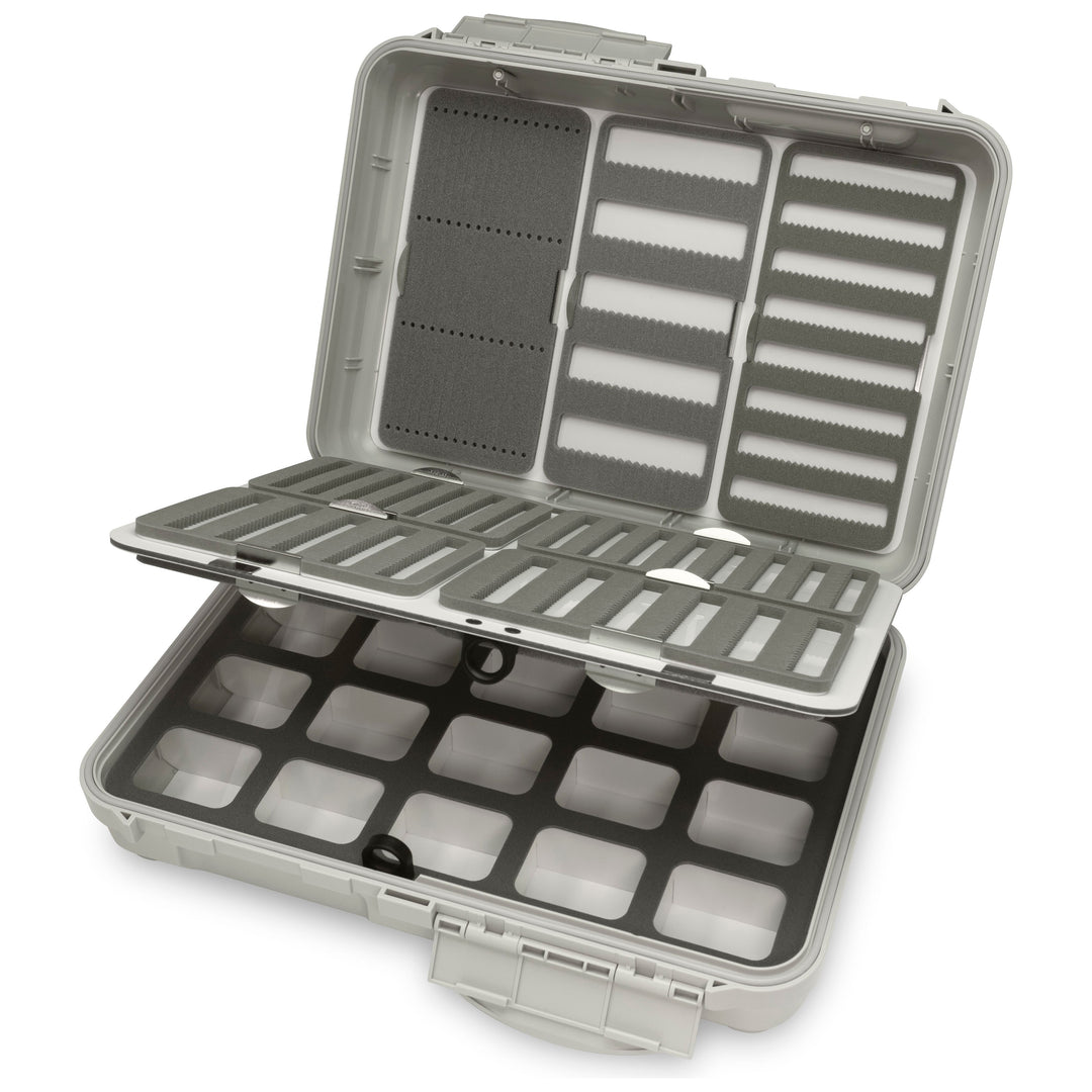 dry fly compartment box fly fishing Adamsbuilt Ab18efb Waterproof & Nymph Foam - Clear Double Sided go fly storage using our Fly Caddy clippable fly patch system Fly Box Organization: Tips to