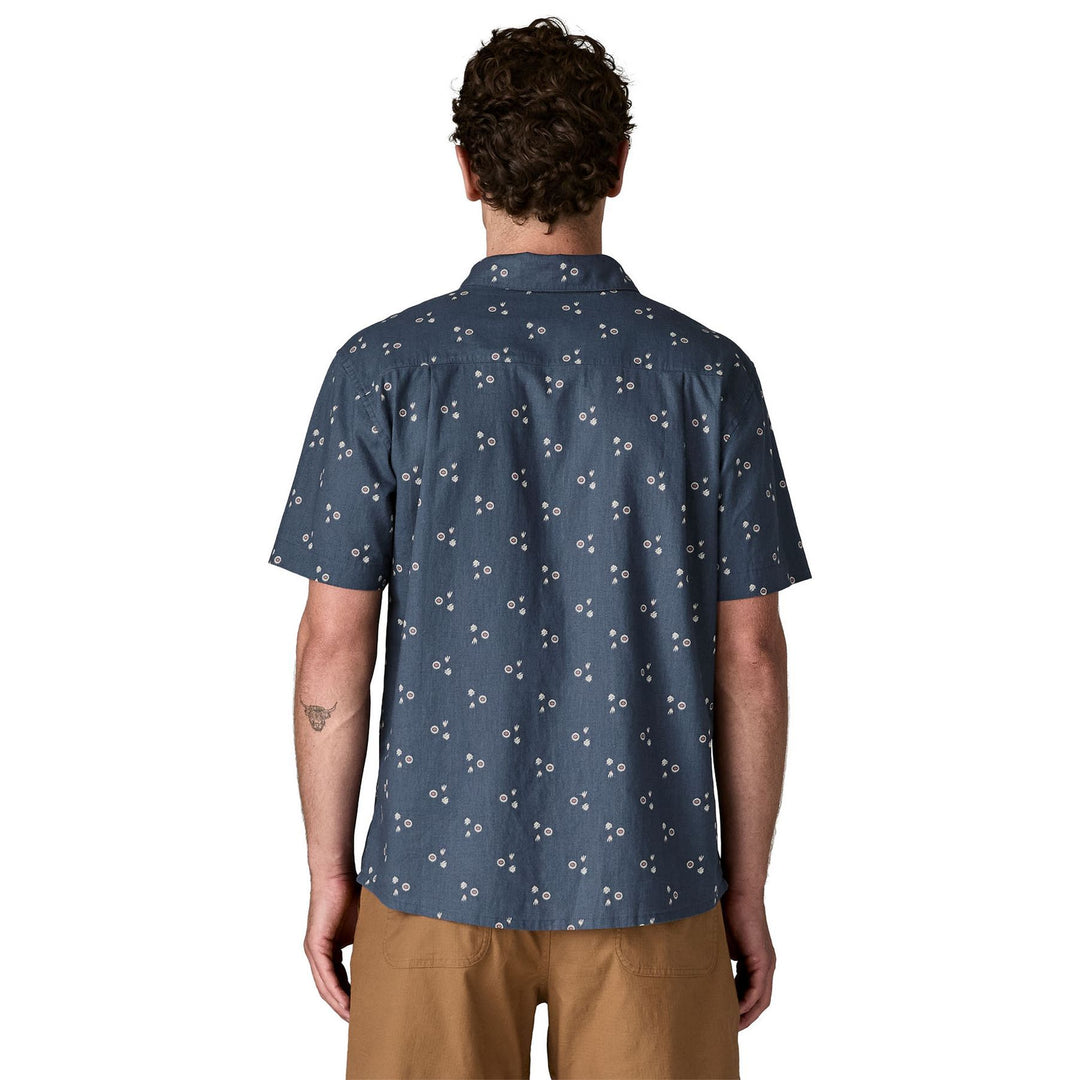 Patagonia Men's Back Step Shirt Bouquet: Dolomite Blue