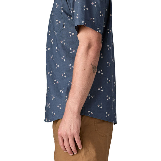 Patagonia Men's Back Step Shirt Bouquet: Dolomite Blue