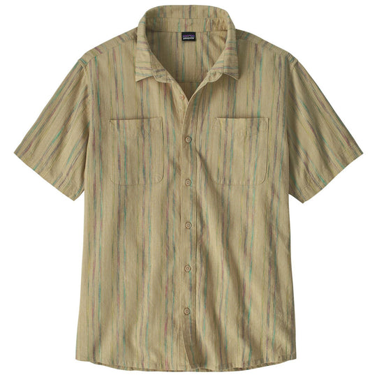 Patagonia Men's Back Step Shirt Rapids: Weathered Stone
