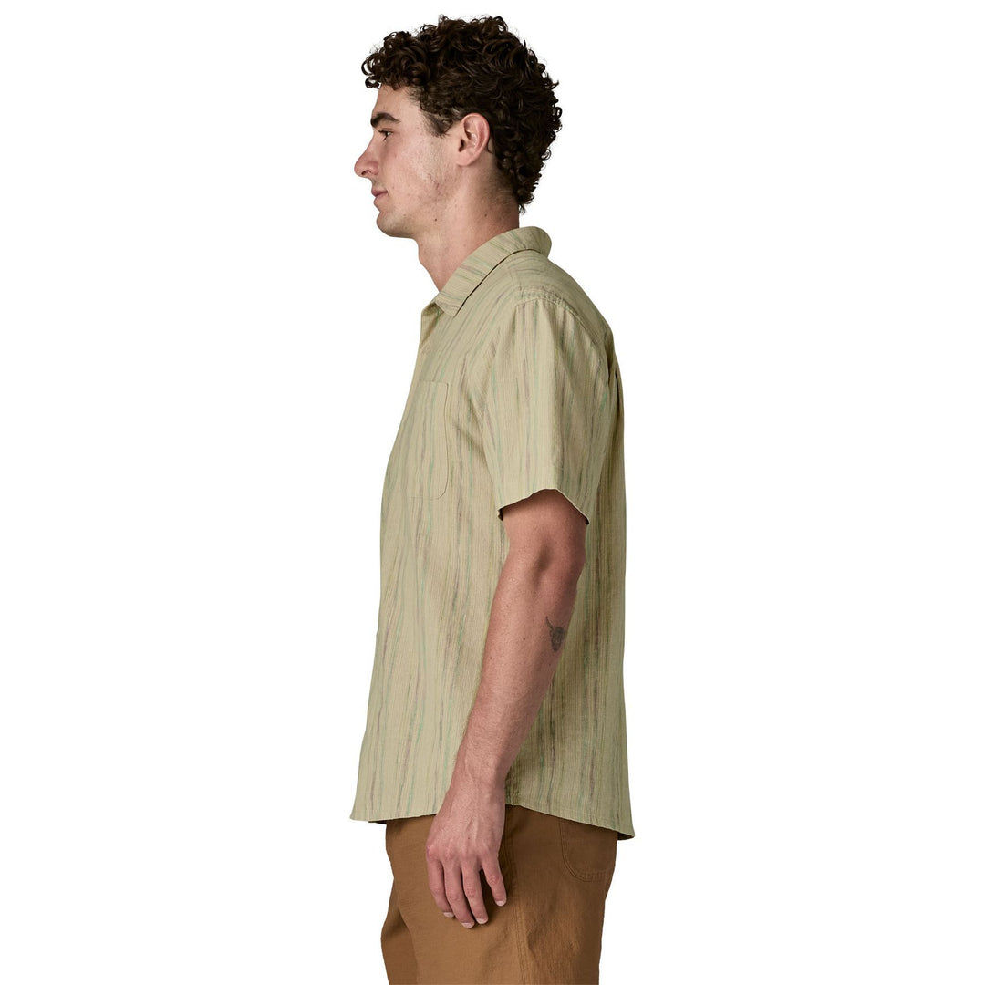 Patagonia Men's Back Step Shirt Rapids: Weathered Stone