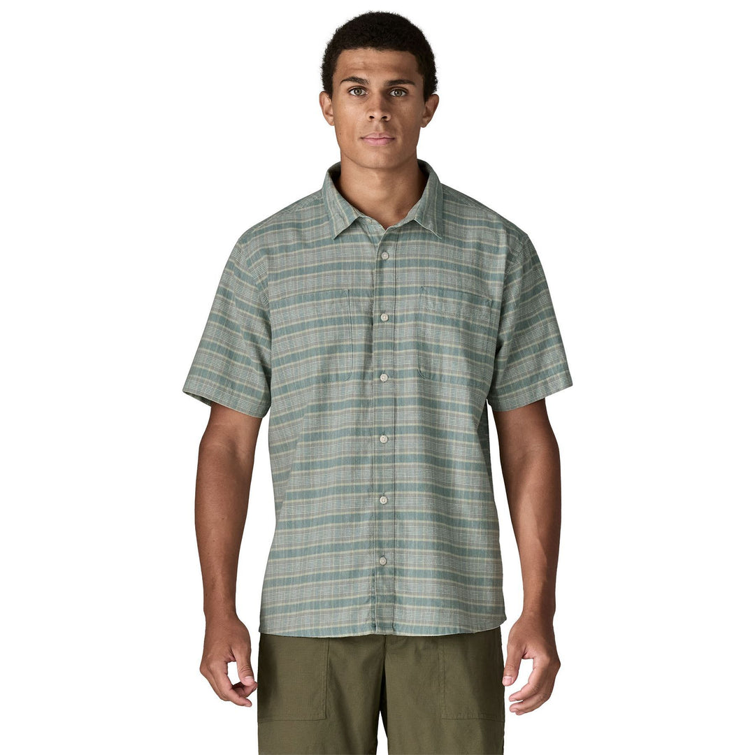 Patagonia Men's Back Step Shirt Stroll: Blue Sage