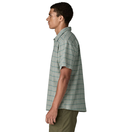 Patagonia Men's Back Step Shirt Stroll: Blue Sage
