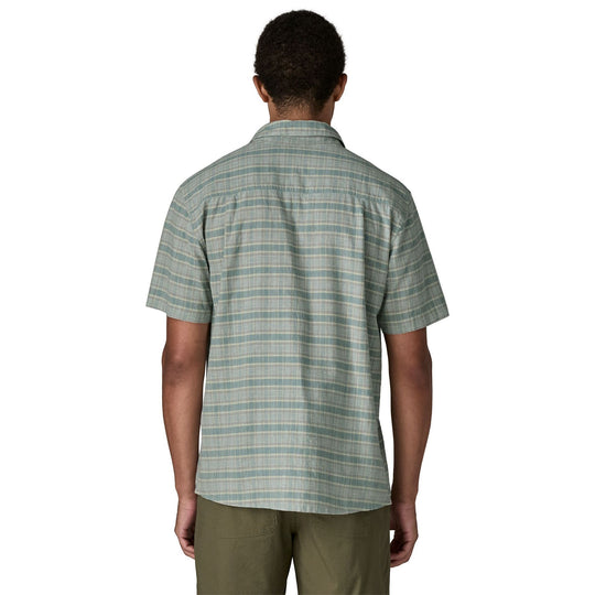 Patagonia Men's Back Step Shirt Stroll: Blue Sage