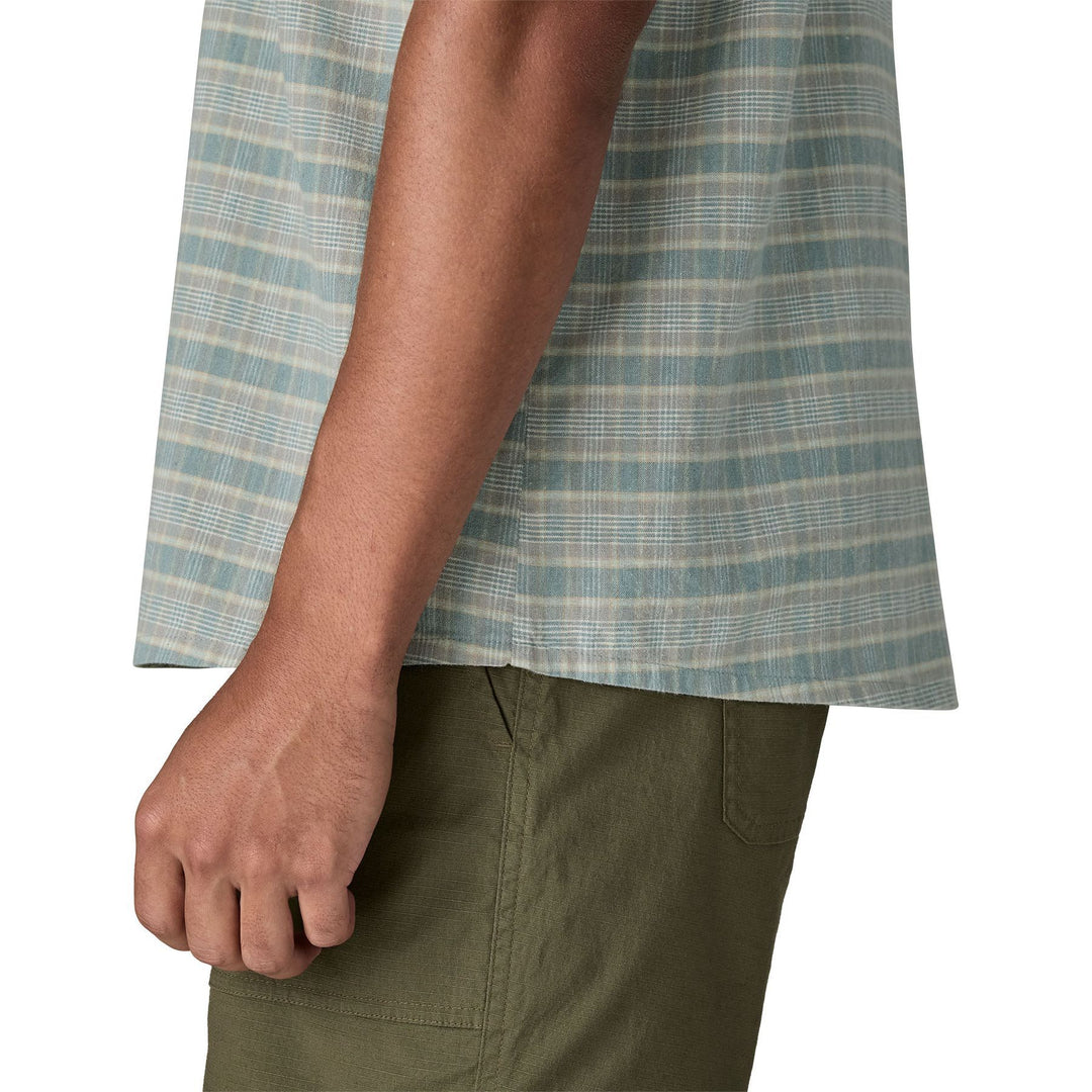 Patagonia Men's Back Step Shirt Stroll: Blue Sage