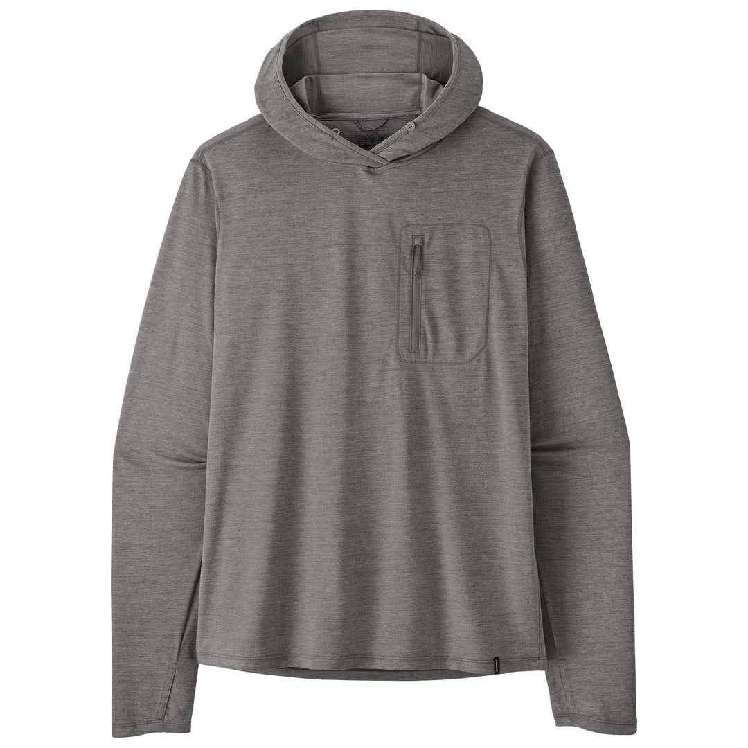 Patagonia Men's Capilene Cool Sun Hoody Forge Grey - Noble Grey X-Dye