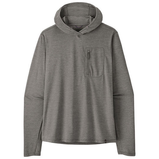 Patagonia Men's Capilene Cool Sun Hoody Forge Grey - Noble Grey X-Dye