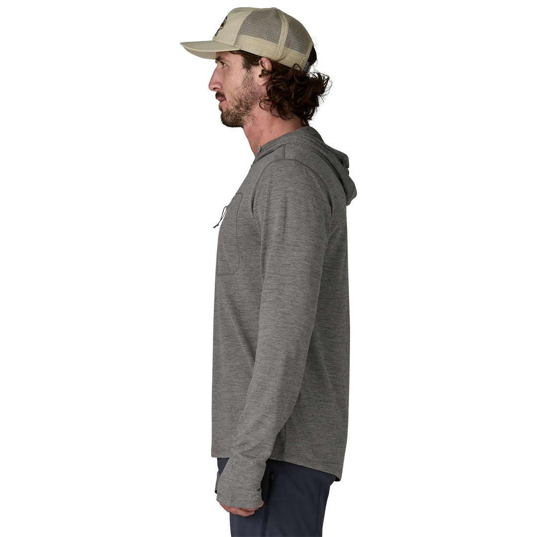 Patagonia Men's Capilene Cool Sun Hoody Forge Grey - Noble Grey X-Dye