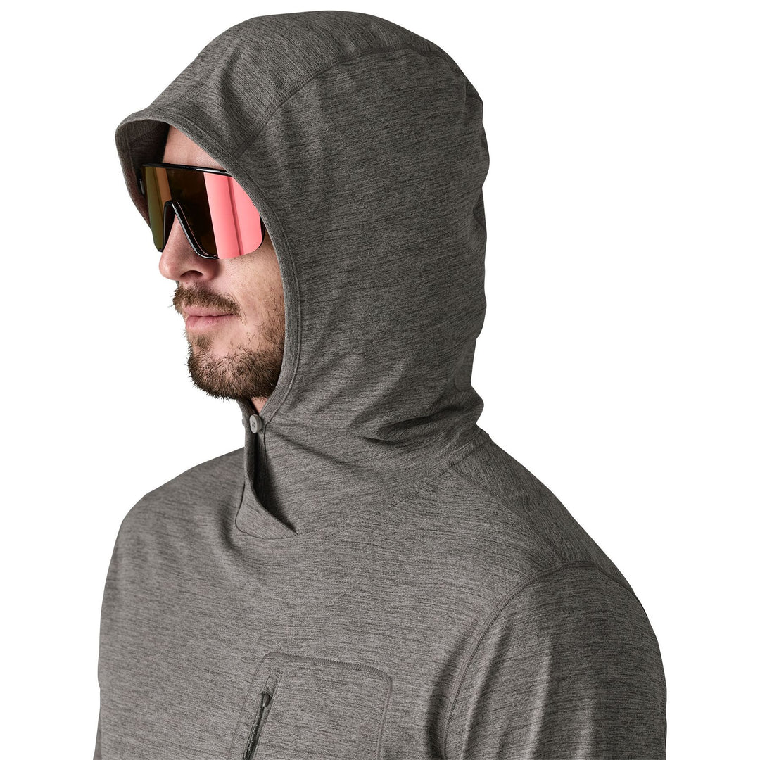 Patagonia Men's Capilene Cool Sun Hoody Forge Grey - Noble Grey X-Dye