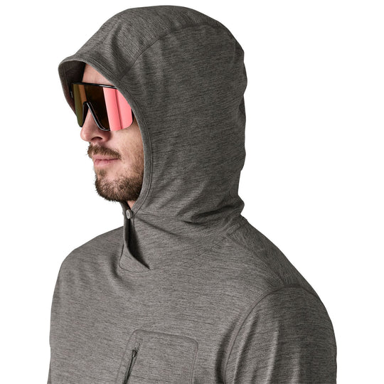 Patagonia Men's Capilene Cool Sun Hoody Forge Grey - Noble Grey X-Dye