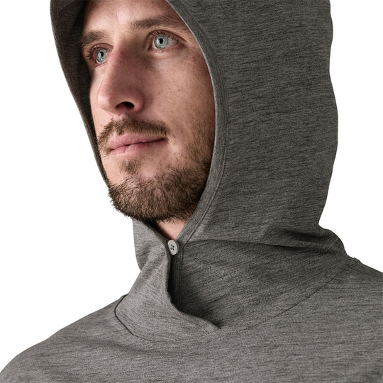Patagonia Men's Capilene Cool Sun Hoody Forge Grey - Noble Grey X-Dye
