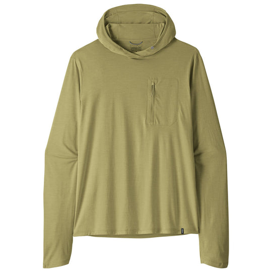 Patagonia Men's Capilene Cool Sun Hoody Gumtree Green - Light Gumtree Green X-Dye