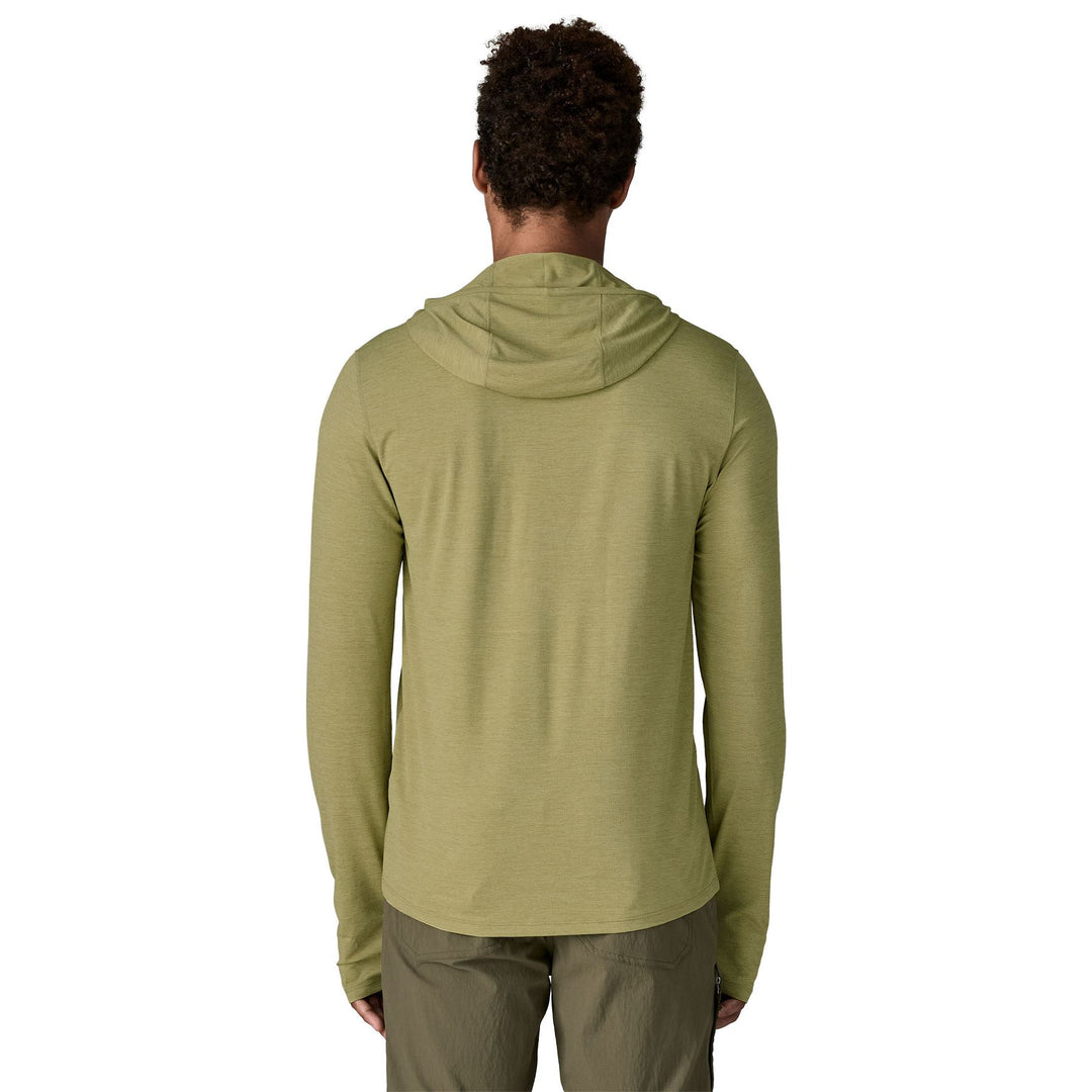 Patagonia Men's Capilene Cool Sun Hoody Gumtree Green - Light Gumtree Green X-Dye