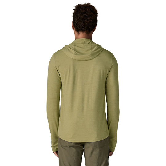 Patagonia Men's Capilene Cool Sun Hoody Gumtree Green - Light Gumtree Green X-Dye