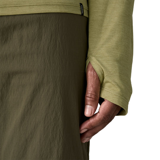 Patagonia Men's Capilene Cool Sun Hoody Gumtree Green - Light Gumtree Green X-Dye