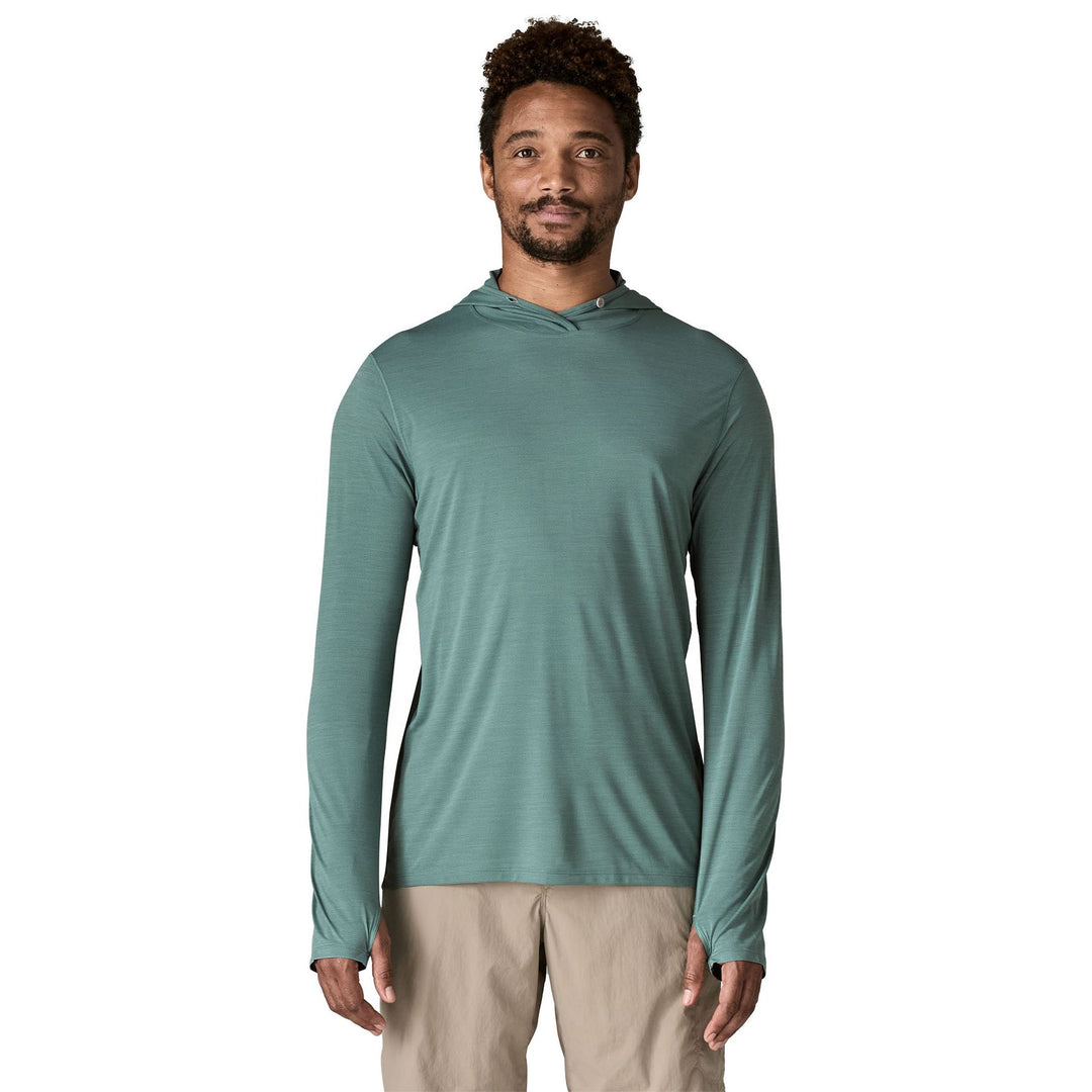 Patagonia Men's Capilene Cool Ultra Hoody Blue Sage - Light Blue Sage X-Dye