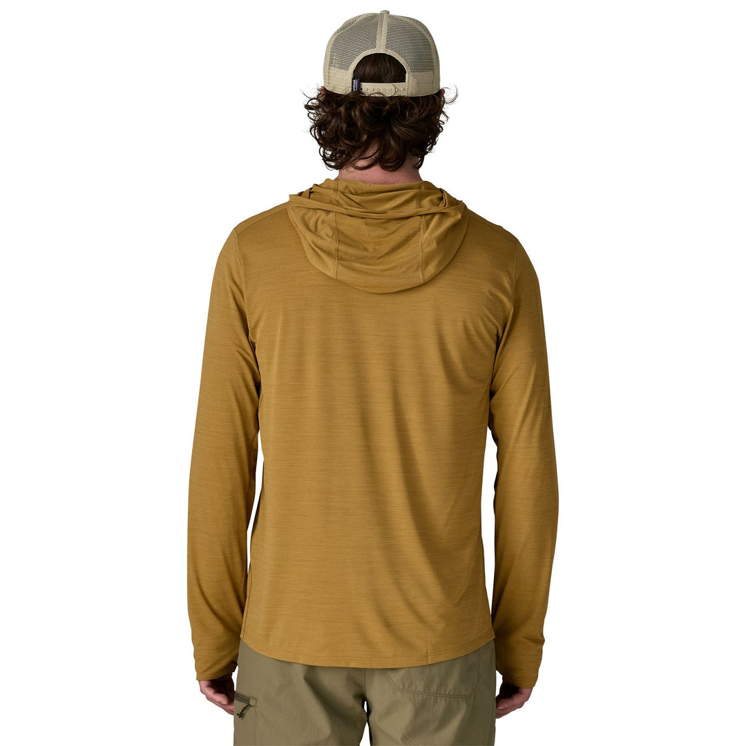 Patagonia Men's Capilene Cool Ultra Hoody Bobcat Brown - Light Bobcat Brown X-Dye
